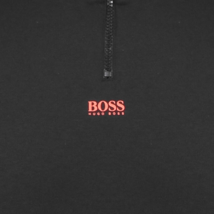 Alternative Image for ProductBOSS ZPitch Half Zip Sweatshirt Black3